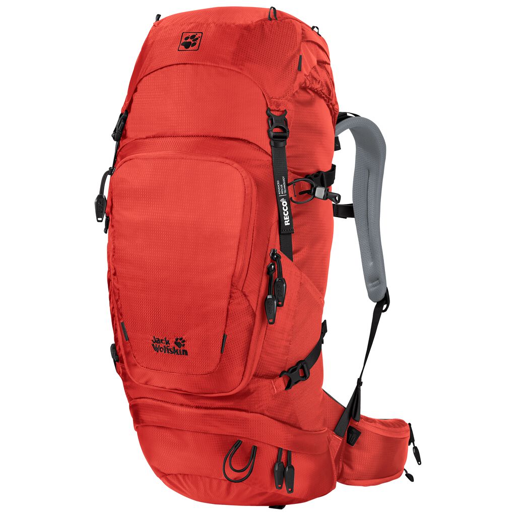 Jack Wolfskin ORBIT 28 RECCO Sacs À Dos Homme Orange Rouge - LCWRMNV-91